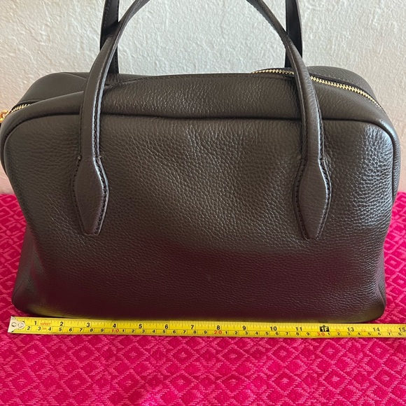 Madewell Dark Brown Leather Satchel - Picture 6 of 8